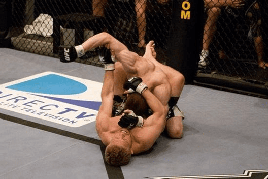brian fighting in octagon bjj