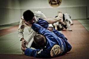 brazilian jiu-jitsu sparring picture